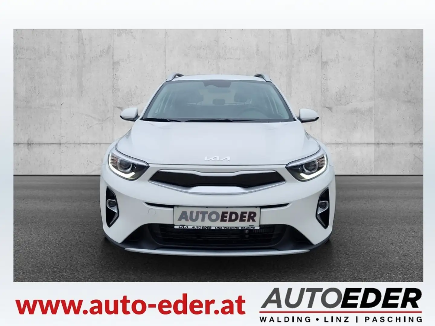 Kia Stonic 1,0 TGDI GPF ISG Silber Weiß - 2
