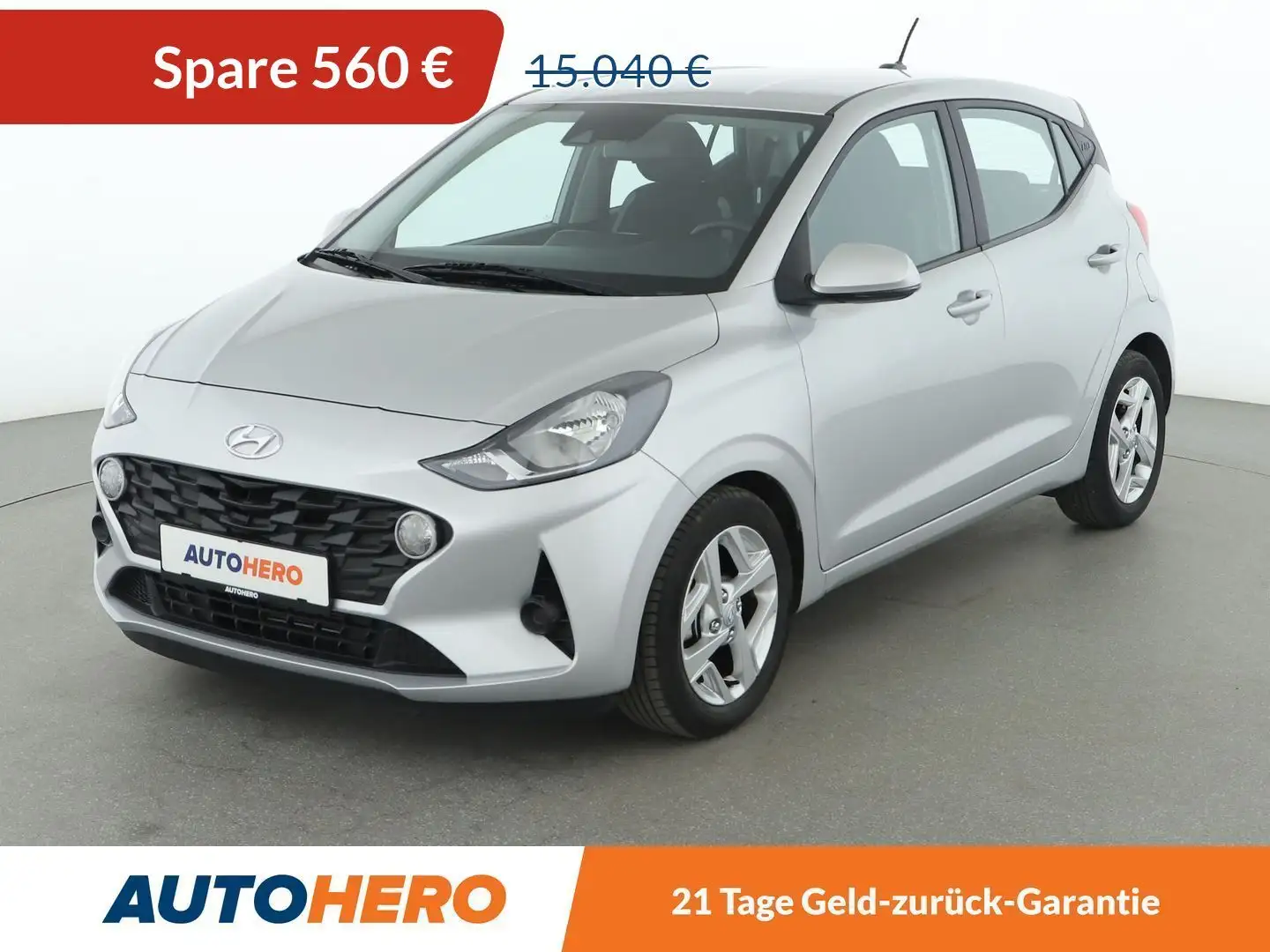 Hyundai i10 1.0 Trend *START/STOP*PDC*SHZ*LHZ*ALU*KLIMA* Grau - 1