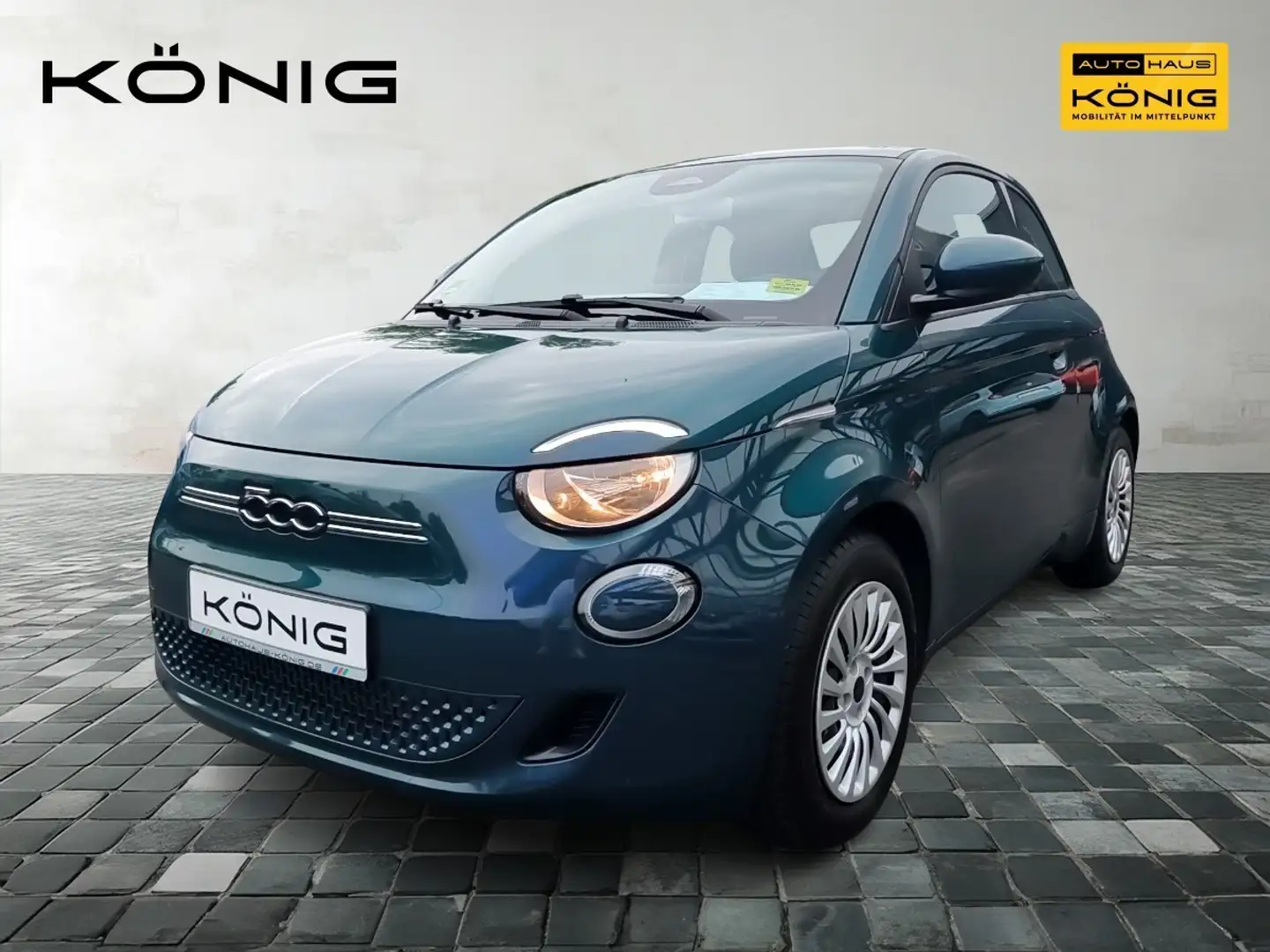 Fiat 500e Base 42kWh KLIMA*CARPLAY*ANDROID-AUTO Grün - 1