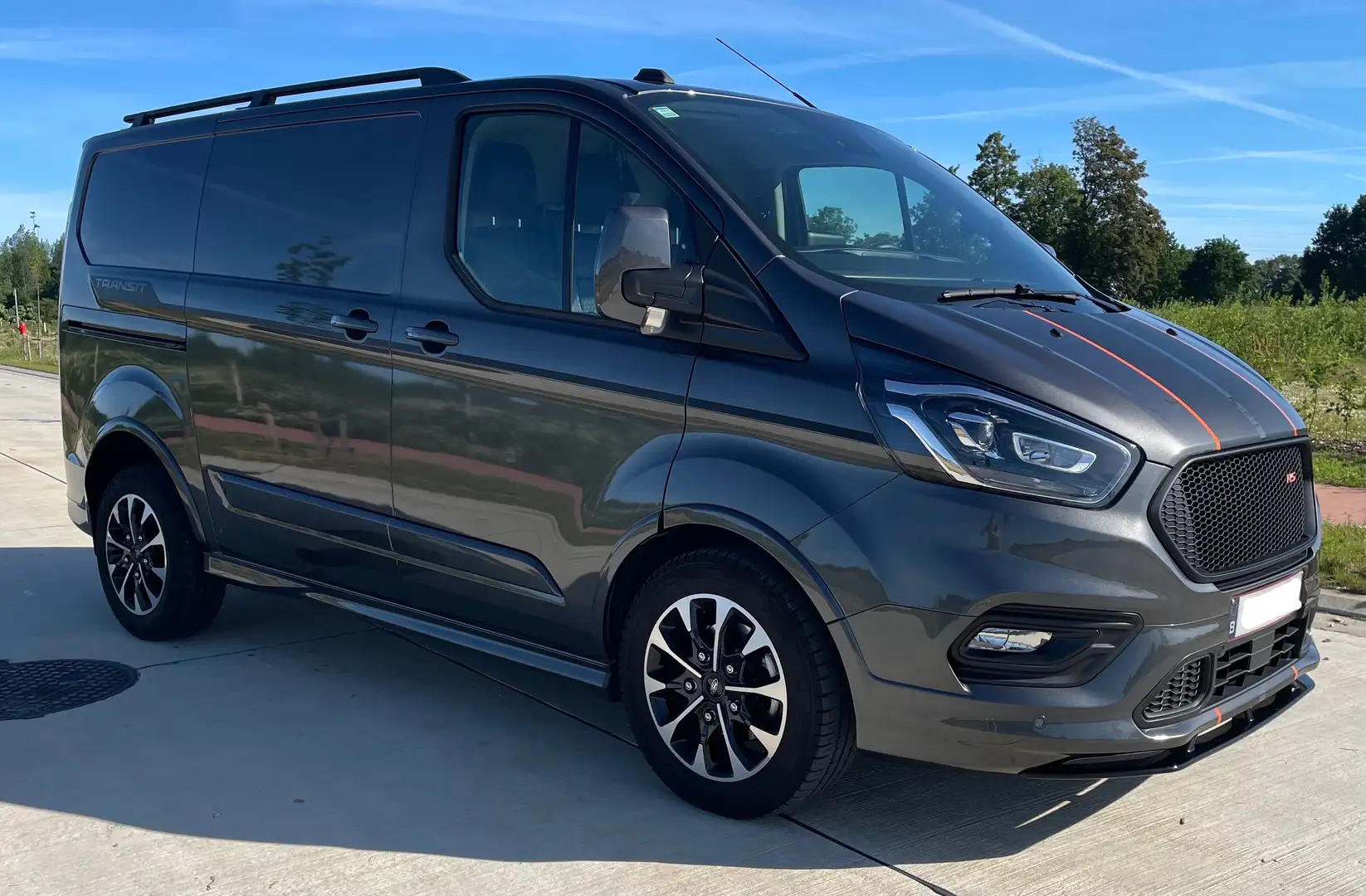 Ford Transit Custom 310 L1H1 LKW VA Autm. Sport Gris - 2