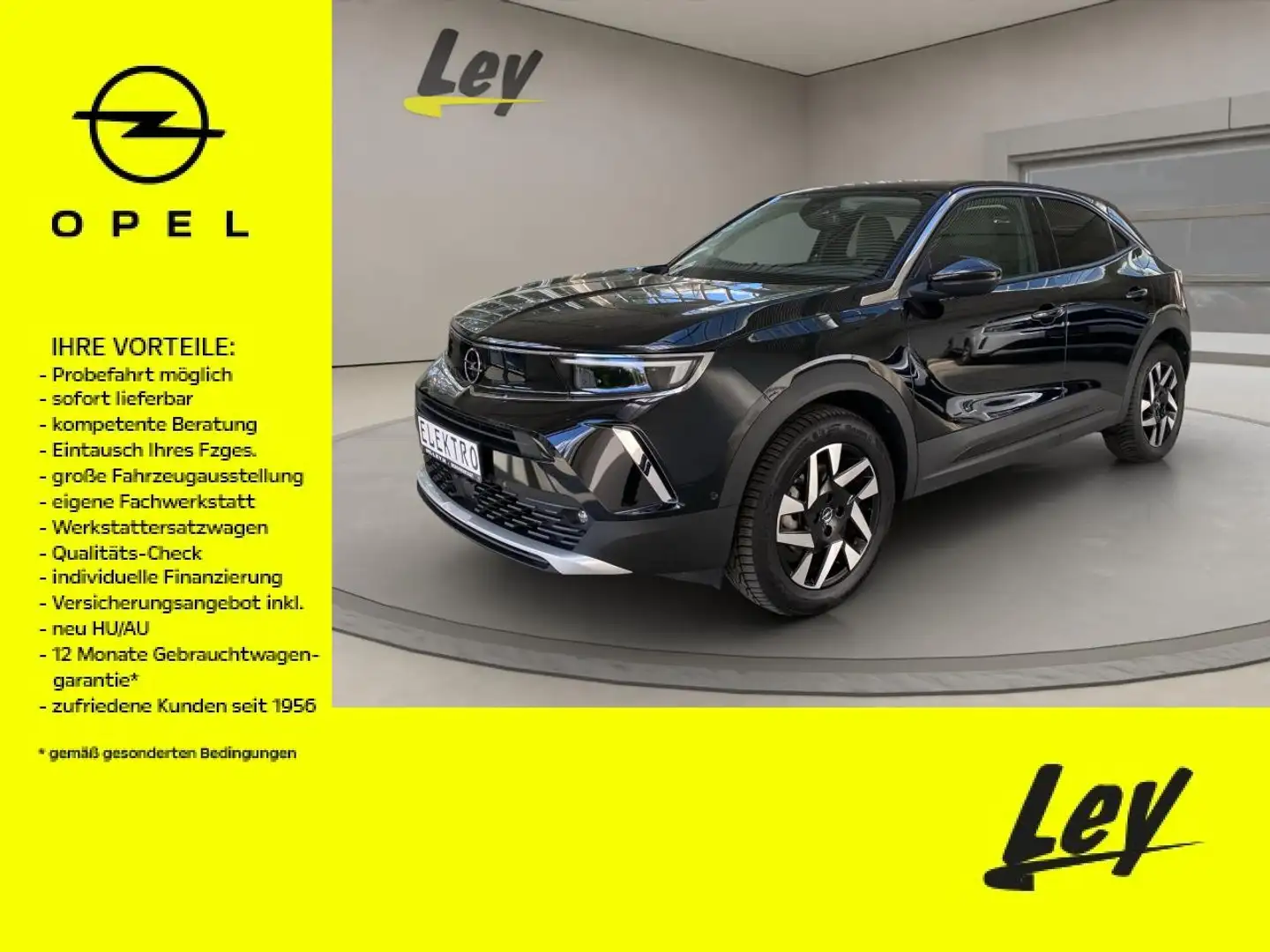 Opel Mokka-E e Elegance Schwarz - 1