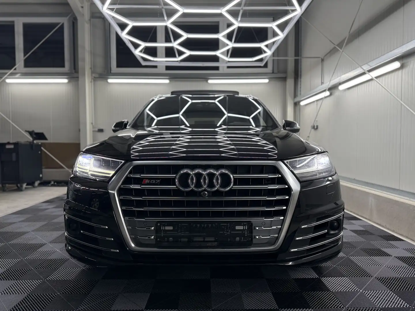 Audi SQ7 4.0 TDI quattro HUD, Pano, Ambiente, Digitaltacho Noir - 2