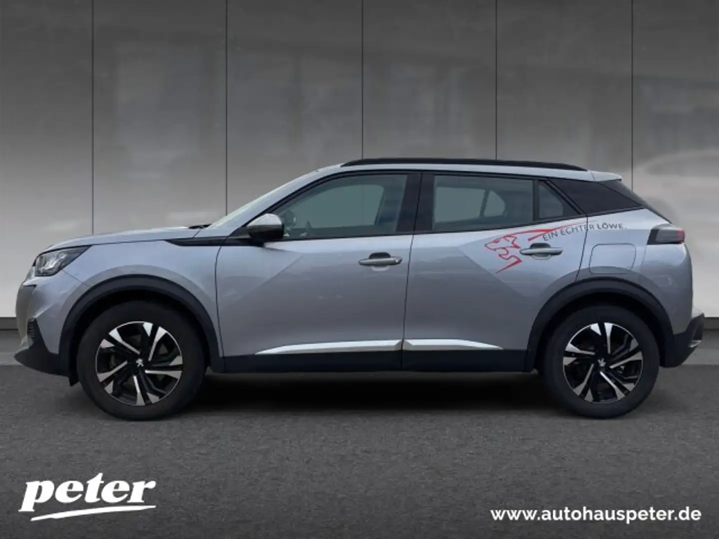 Peugeot e-2008 e-2008 Allure 136 +11KW OBC+EPH+SHZ+Kamera+ Grau - 2