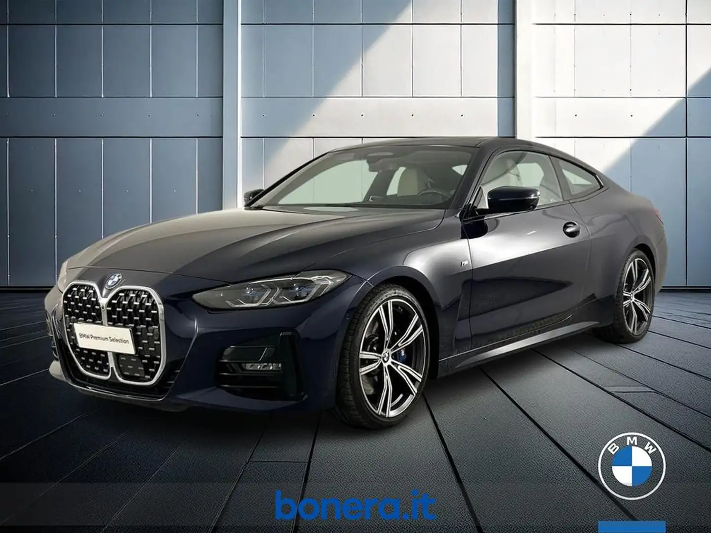 BMW 430 i Coupe Msport auto Silber - 1