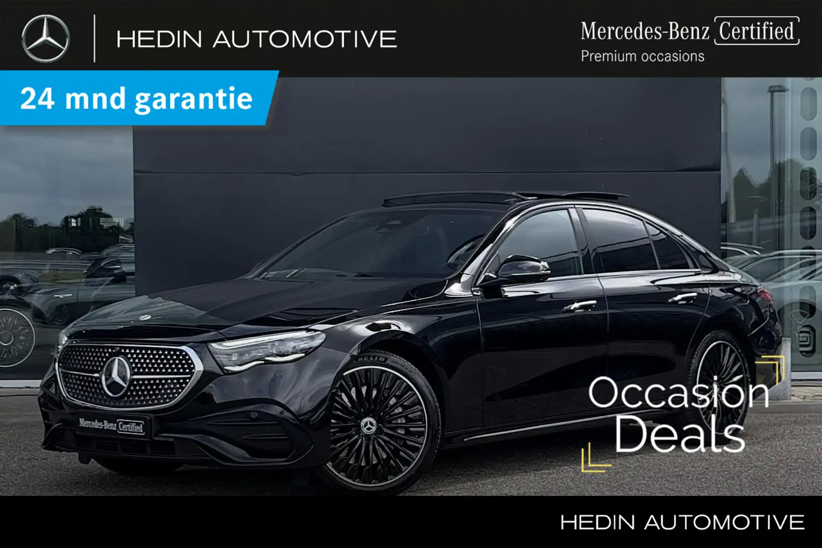 Mercedes-Benz E 300 E 300de Limousine Automaat AMG Line | Premium Pakk Schwarz - 1