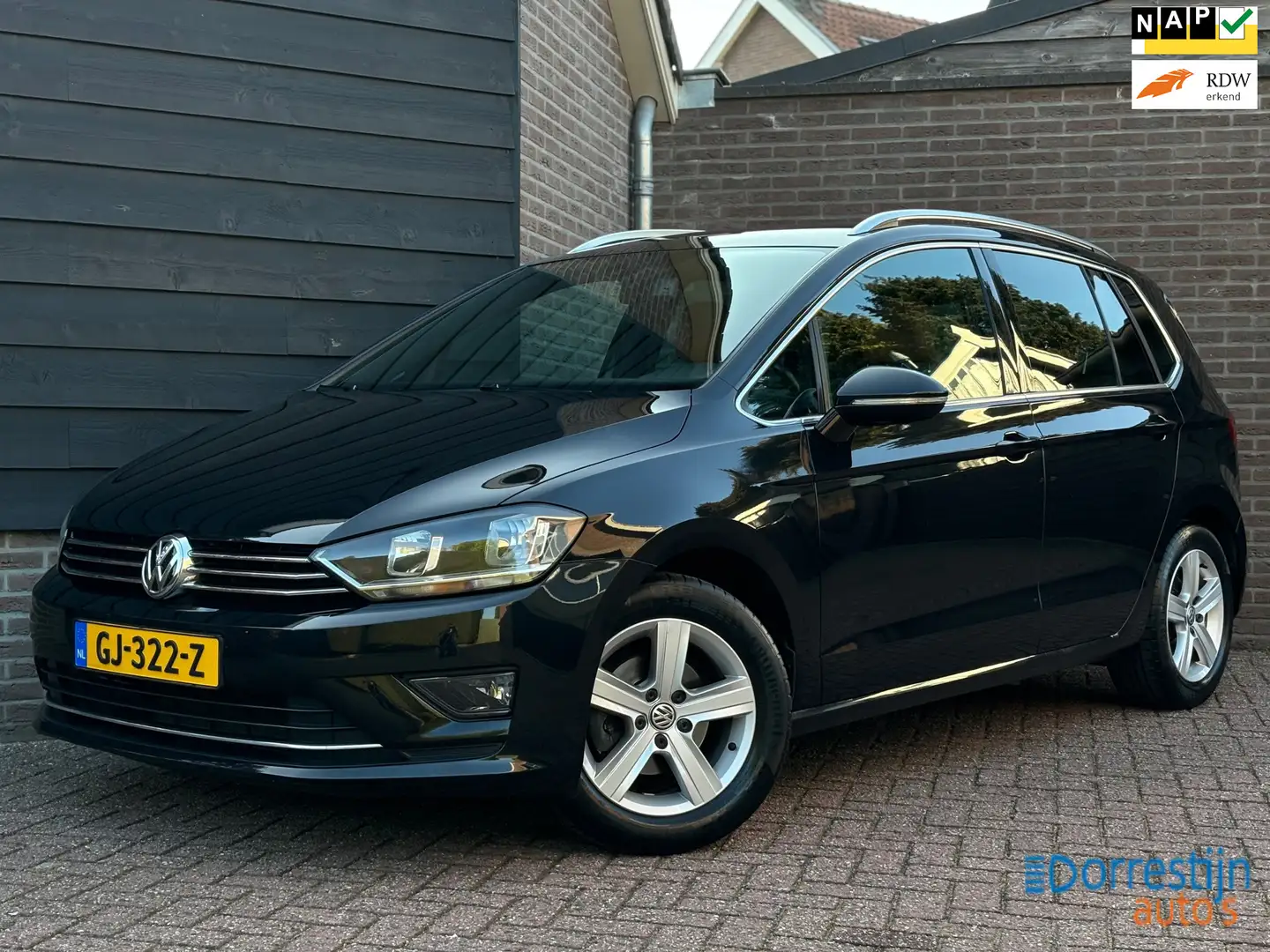 Volkswagen Golf Sportsvan 1.2 TSI Business Edition | Trekhaak | Leder | Navi Negro - 1