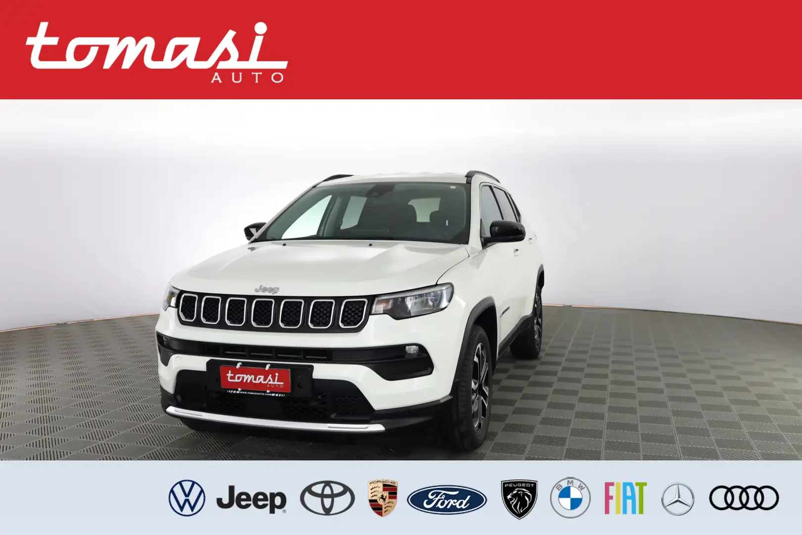Jeep Compass 1.5 Turbo T4 130CV MHEV 2WD Limited Bianco - 1