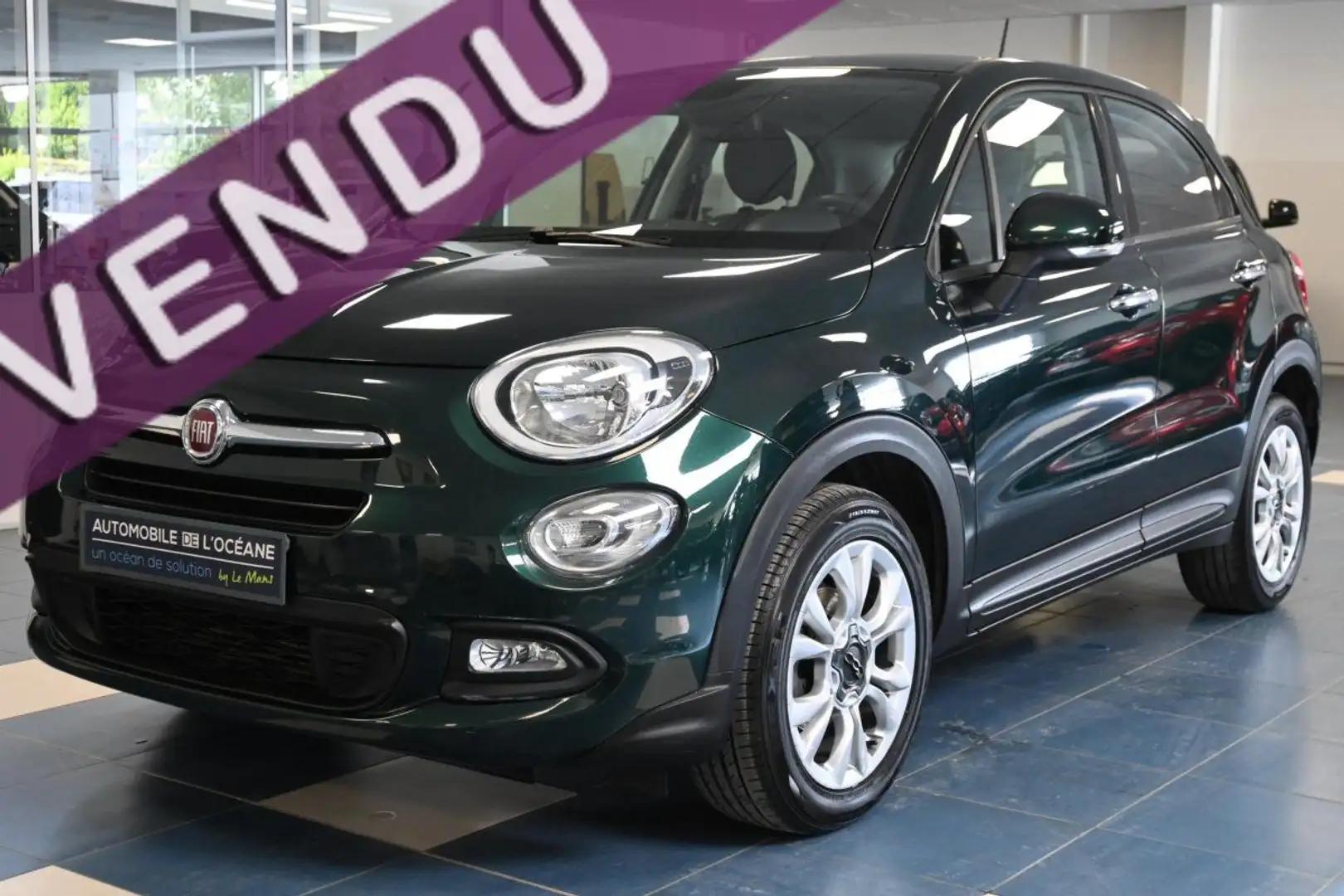 Fiat 500X 1.6 MultiJet 120 ch Popstar Vert - 1