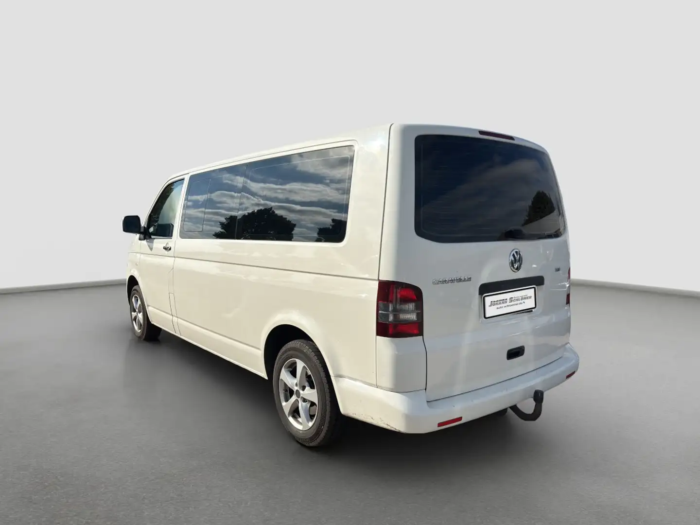Volkswagen T5 Caravelle 1.9 TDI langer Radstand LR KLIMA ZV ESP Radio Blanc - 2