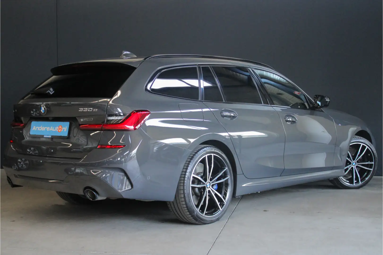 BMW 330 3-serie Touring 330e xDrive High Executive |memory Gris - 2