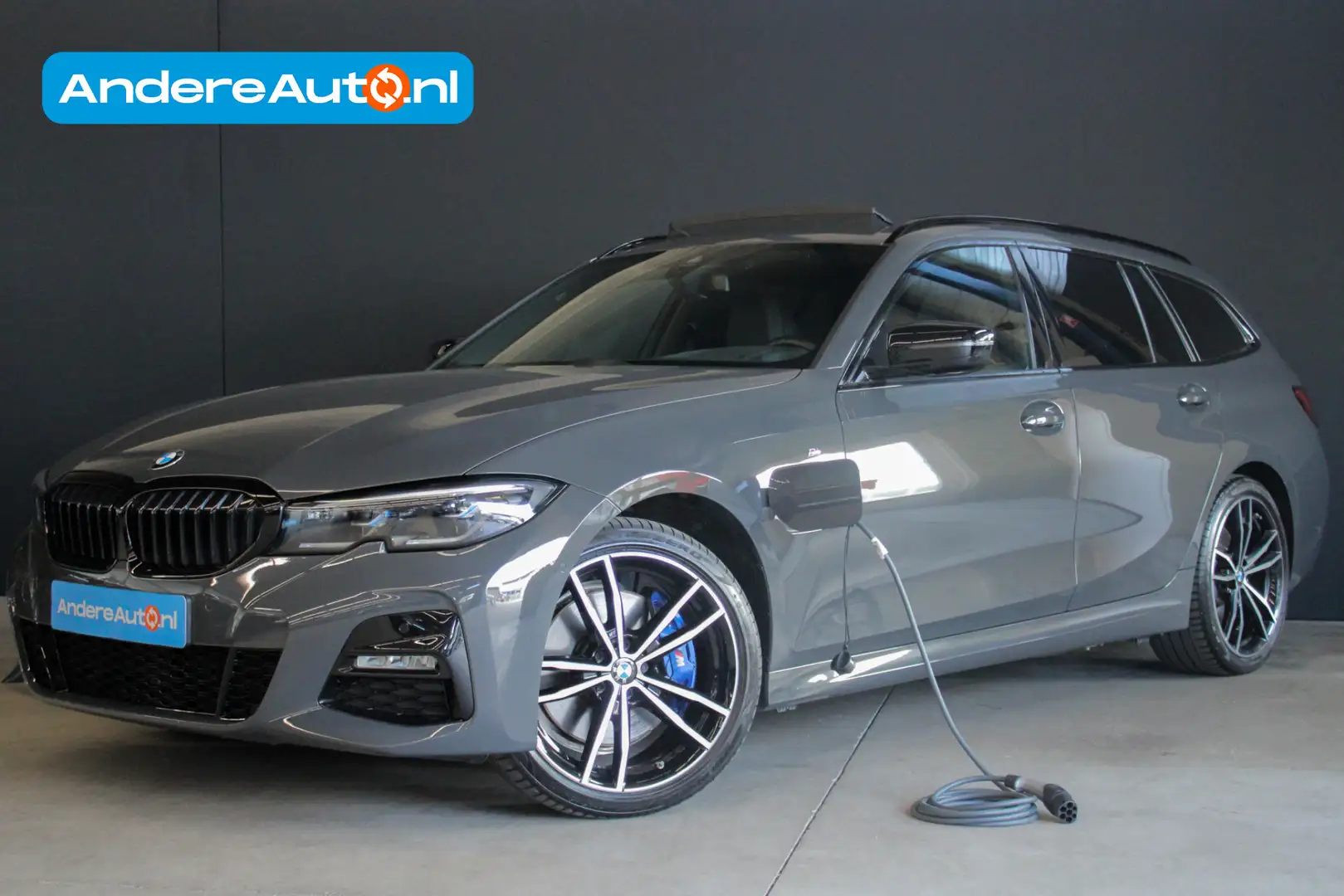 BMW 330 3-serie Touring 330e xDrive High Executive |memory Gris - 1
