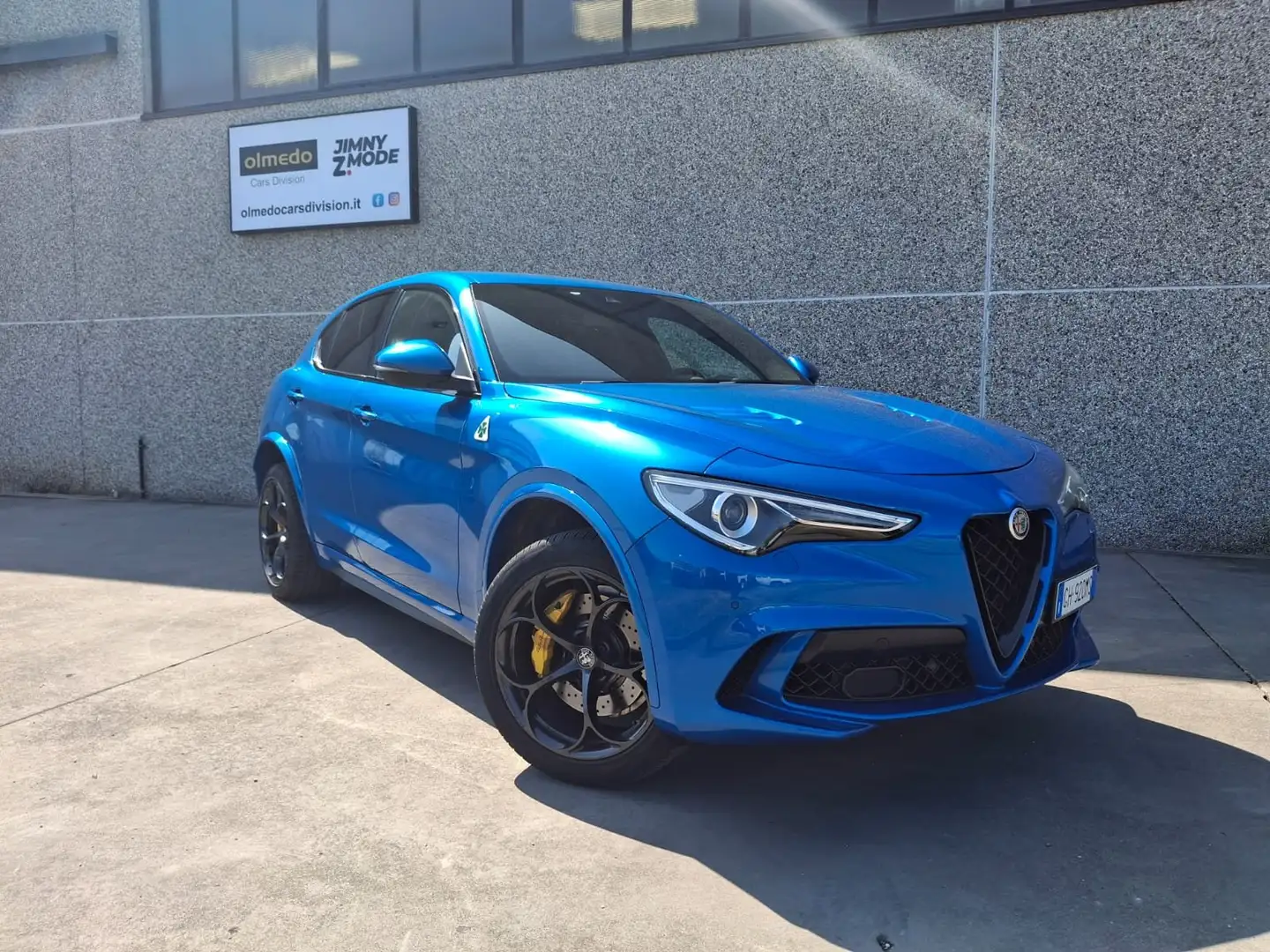 Alfa Romeo Stelvio 2.9 bi-t V6 Quadrifoglio Q4 510cv auto my19 Blauw - 1