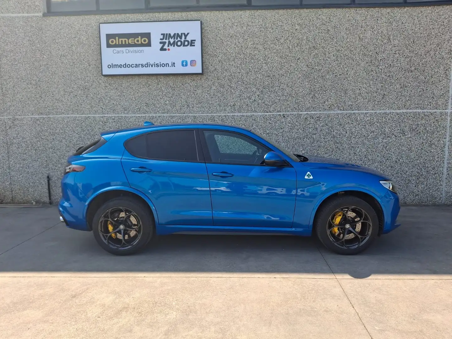 Alfa Romeo Stelvio 2.9 bi-t V6 Quadrifoglio Q4 510cv auto my19 Blauw - 2