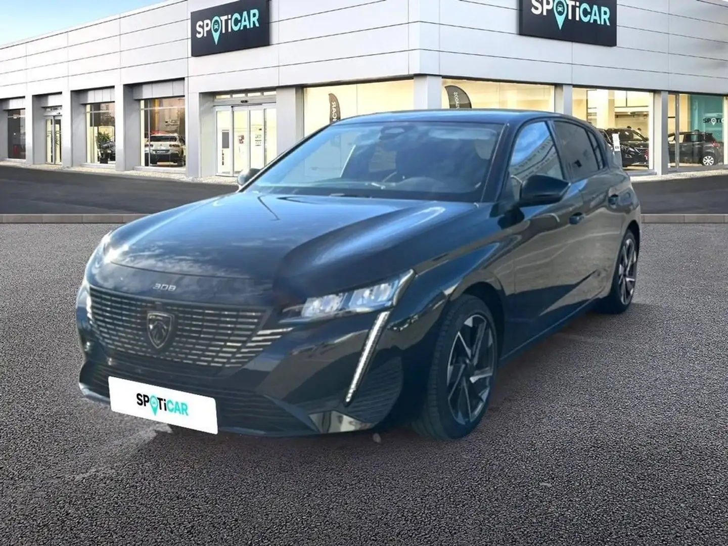 Peugeot 308 1.2 PureTech S&S Allure 130 Noir - 1