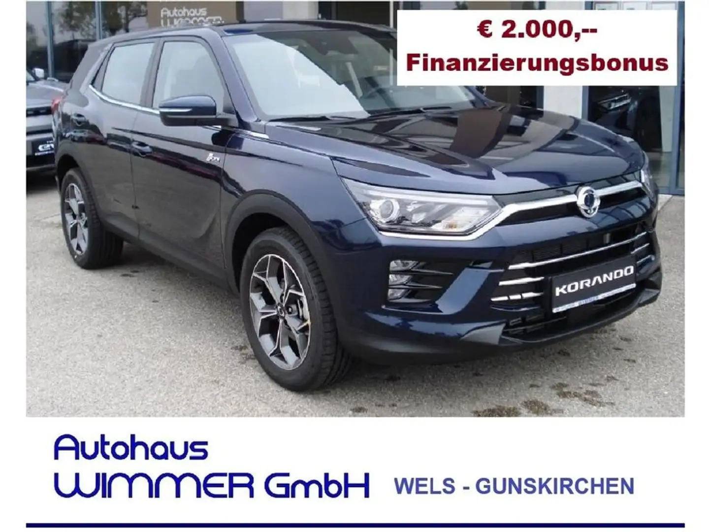 KGM Korando 1,5 GDI Club Automatik mit Club Plus Paket Blau - 1