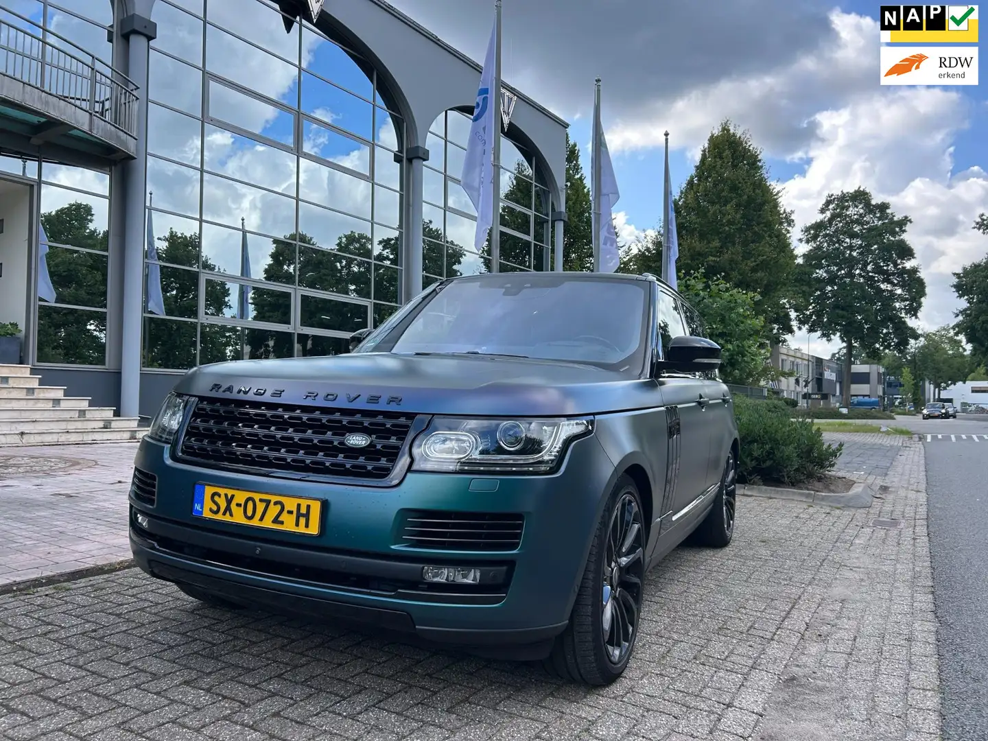 Land Rover Range Rover 4.4 SDV8 Autobiography panorama Blauw - 1