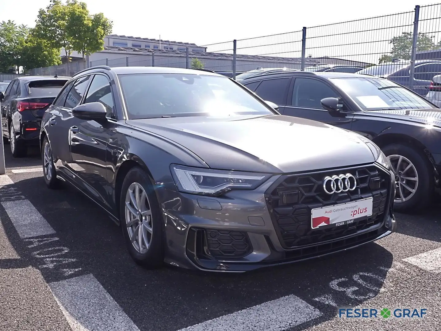 Audi A6 Avant S line 40 TDI S tronic AHK Kamera el. Heckkl Grijs - 2