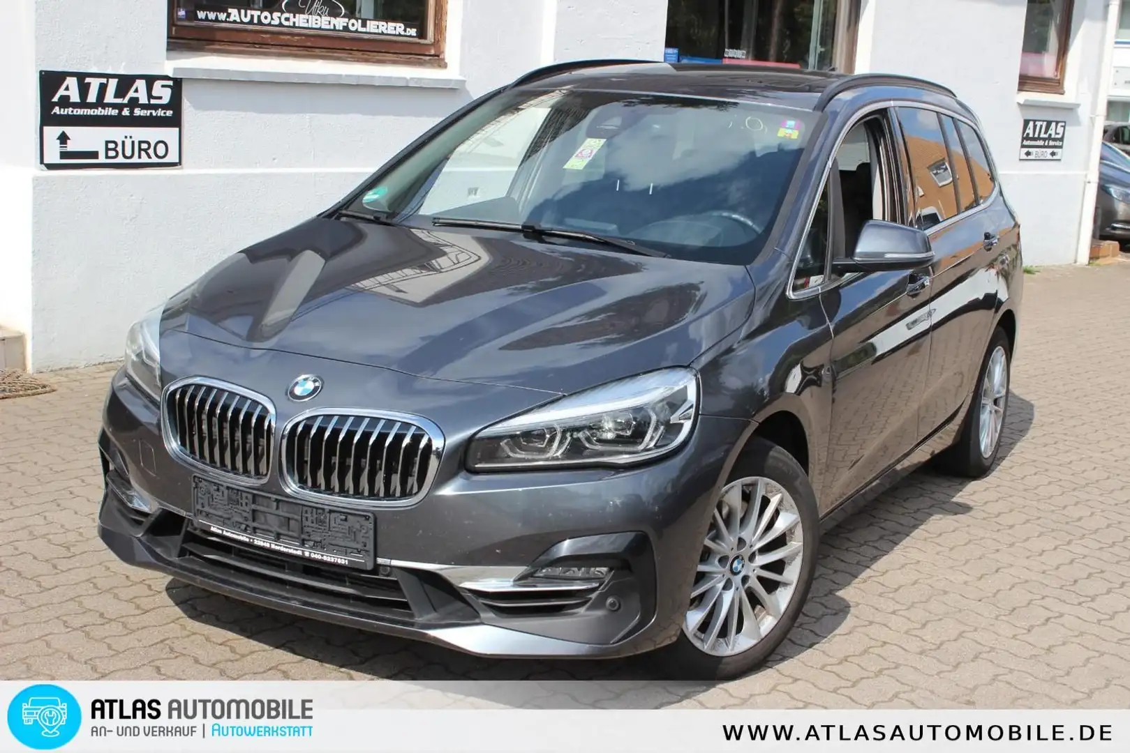 BMW 220 7 Sitzer=LED=NAVI=LEDER=PANORAMA Grau - 1
