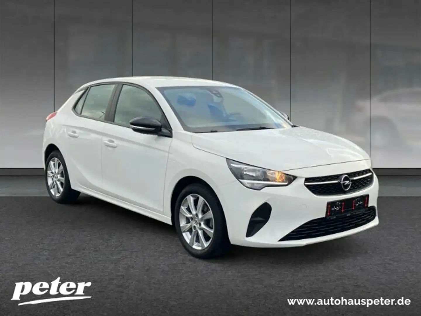 Opel Corsa Corsa F 1.2 Edition Klima Sitzheizung Allwetter Weiß - 2