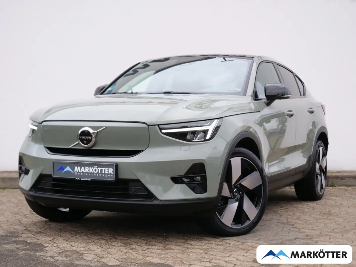 Volvo C40 Recharge 2WD Ultimate /AHK/20 Zoll/ Grün - 1