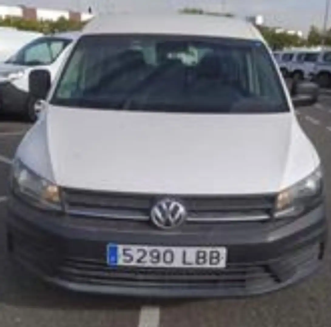 Volkswagen Caddy 2.0TDI Kombi 55kW Blanc - 1