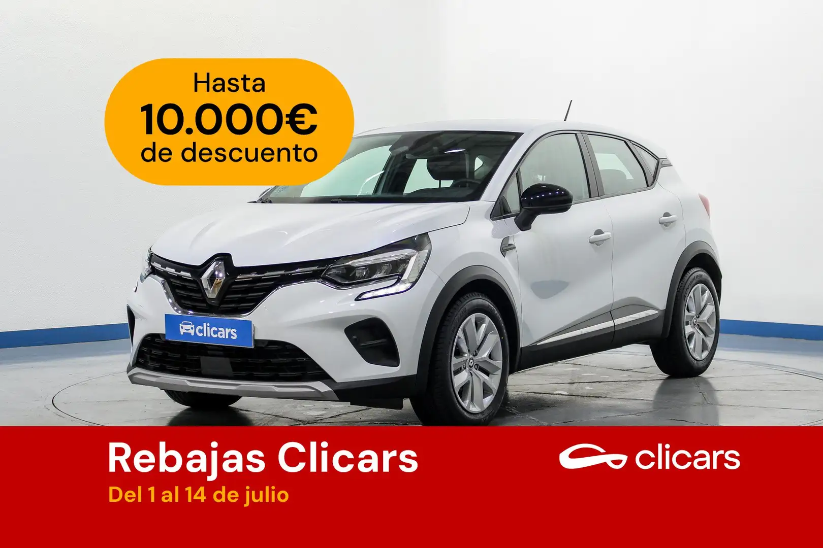Renault Captur TCe Intens 74kW GLP Blanco - 1