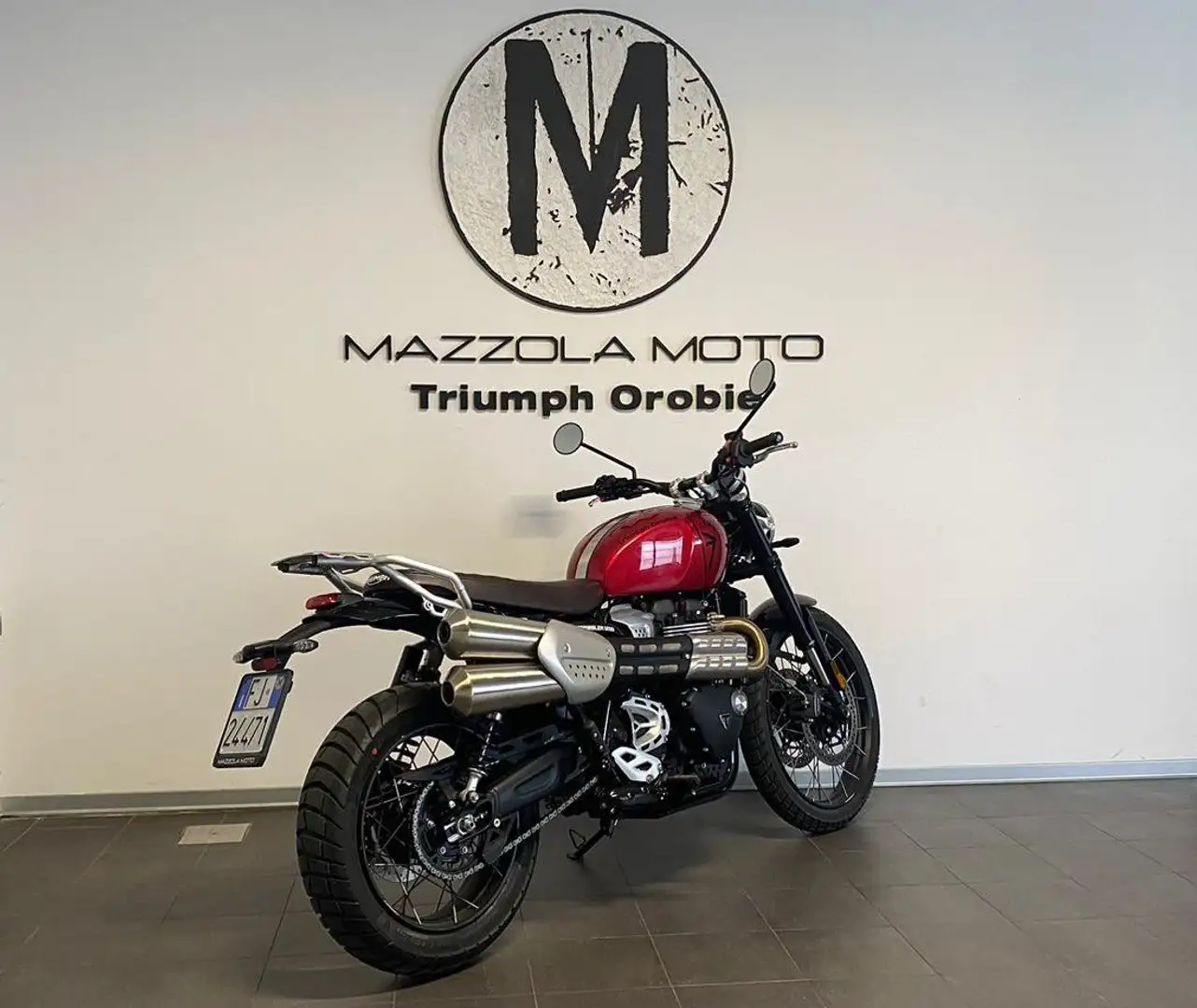 Triumph Scrambler 1200 X Roşu - 2