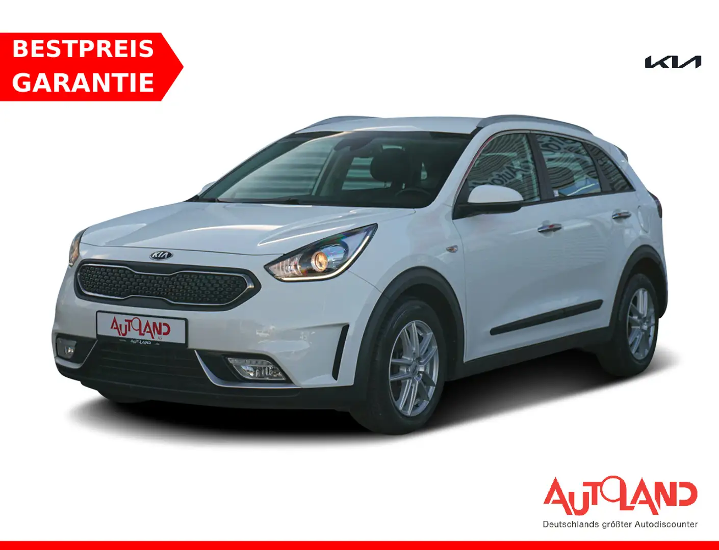 Kia Niro 1.6 Hybrid Vision Navi Kamera Teilleder Blanco - 1