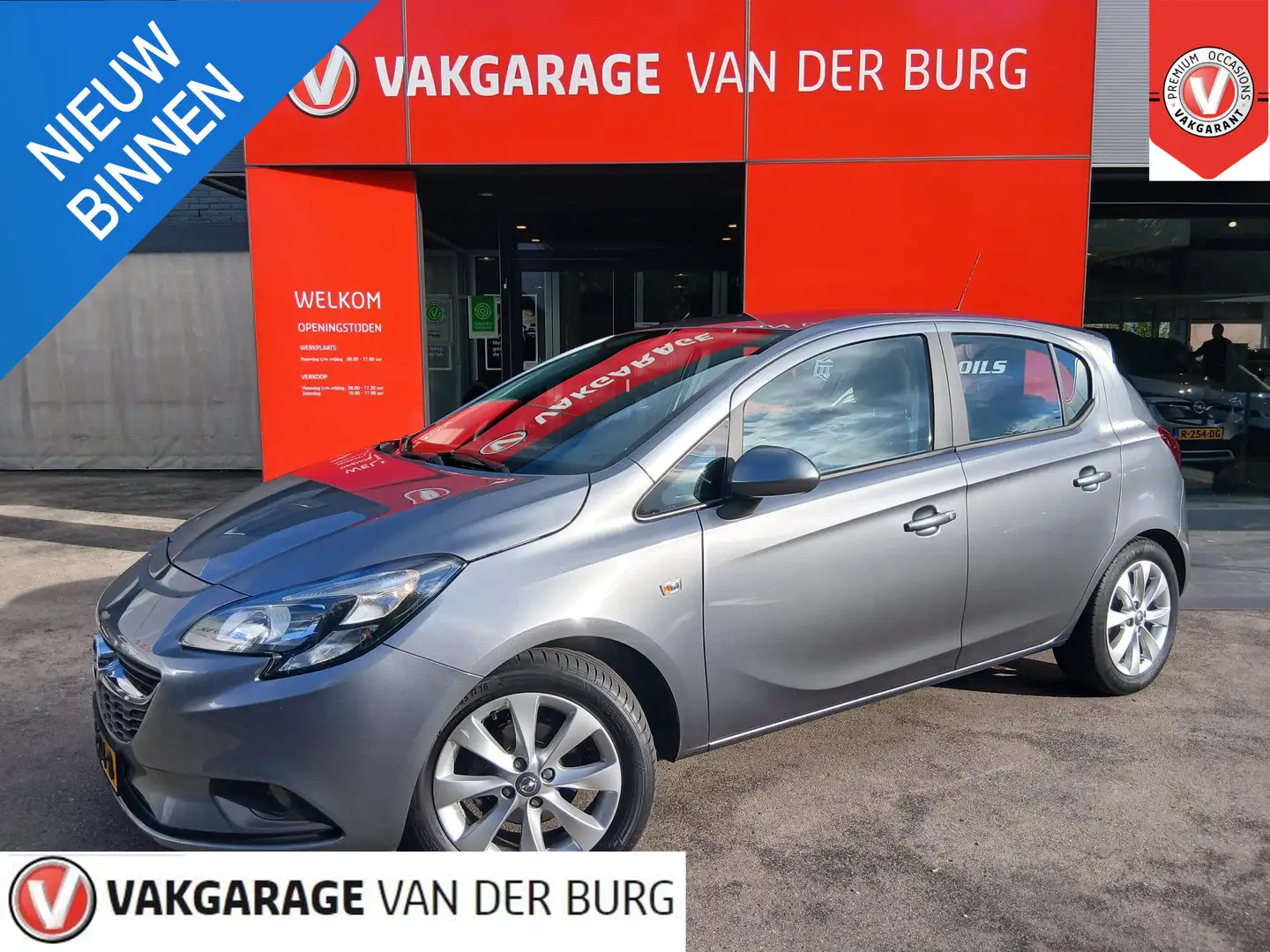 Opel Corsa 1.4 Favourite Gris - 1