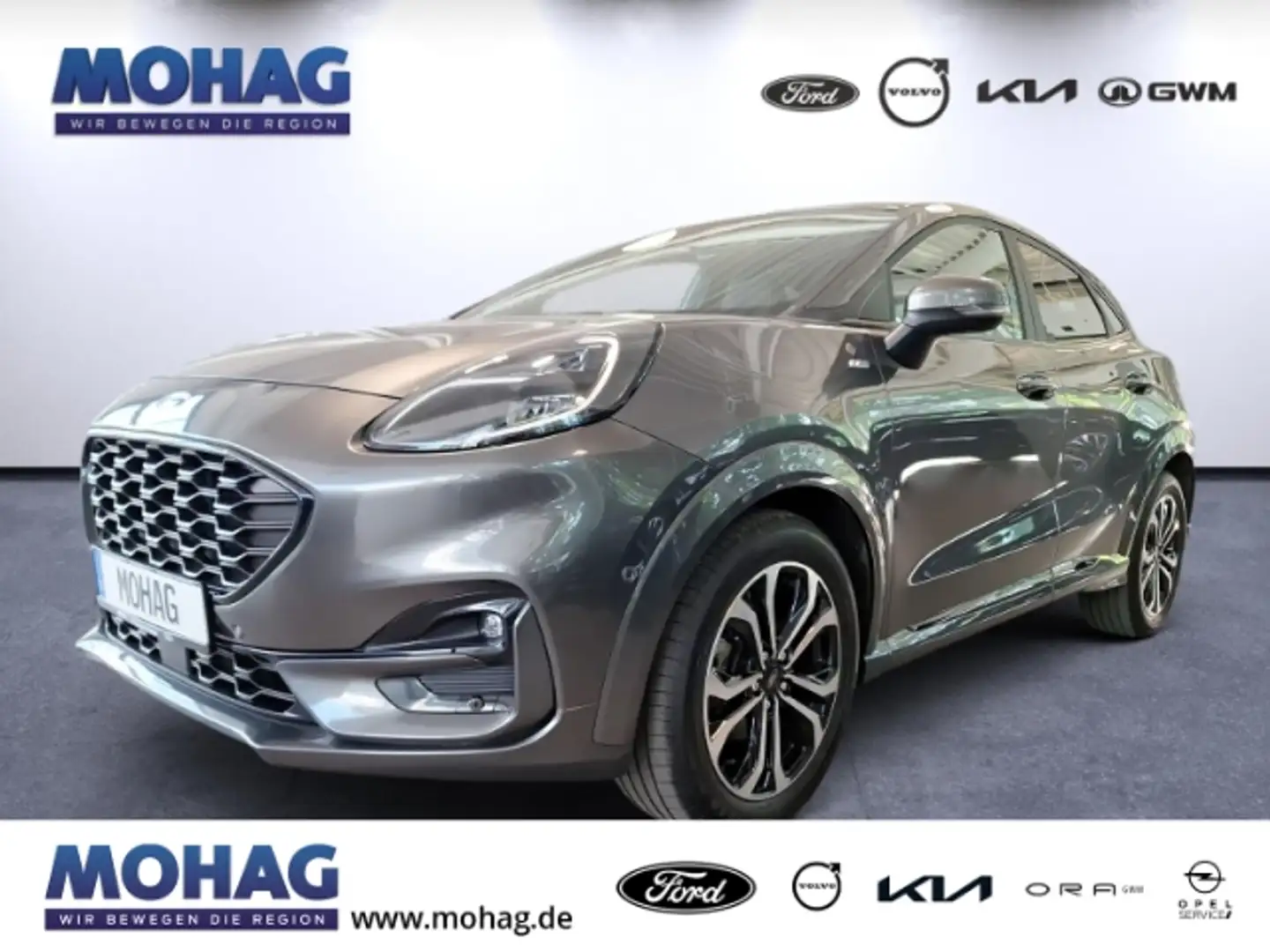 Ford Puma 1.0 MHEV ST-Line B&O ACC BLIS Klimaautomatik Kamer Gris - 1