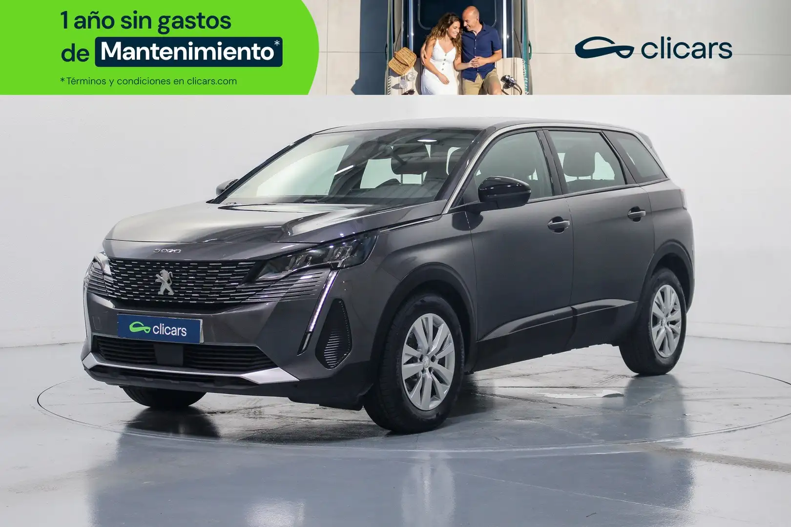 Peugeot 5008 1.2 PureTech S&S Active Pack 130 EAT8 Gris - 1