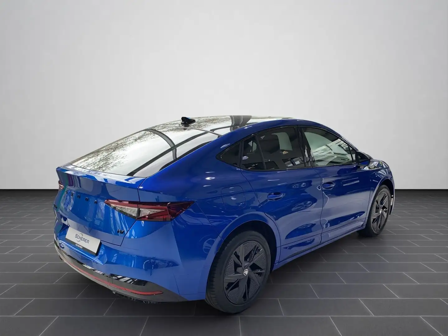 Skoda Enyaq Coupé iV RS 82 kWh 220 KW 1-Gang-Autom. 4x Bleu - 2