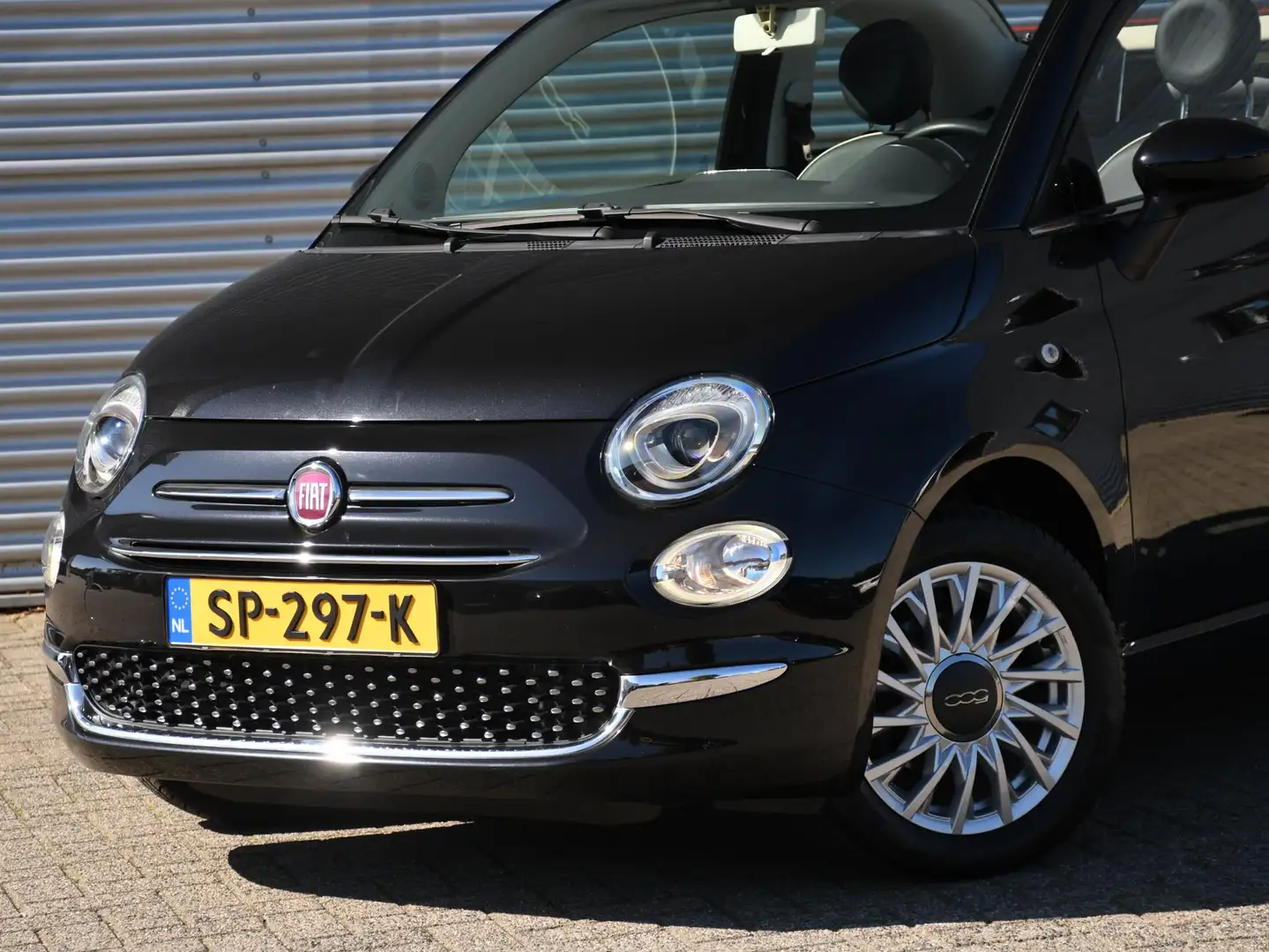 Fiat 500C 1.2 69pk Automaat AIRCO | SOFFTOP | RADIO | USB | Noir - 2
