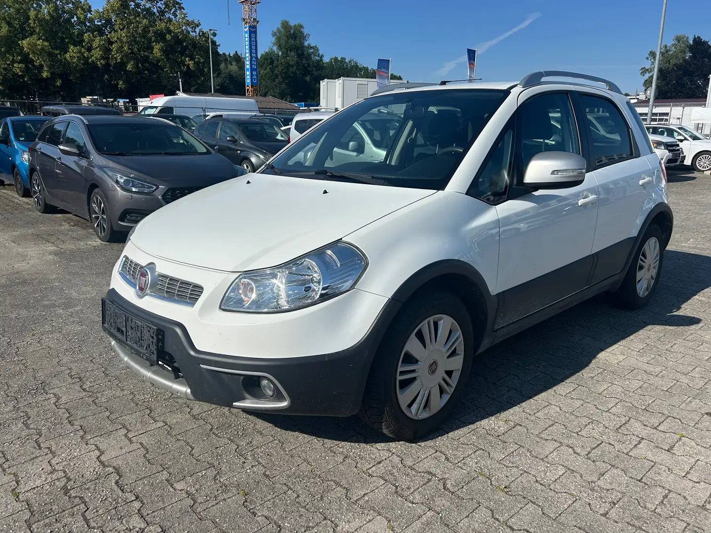 Fiat Sedici 1.6 16V 4x4 My AT Papiere Bílá - 1