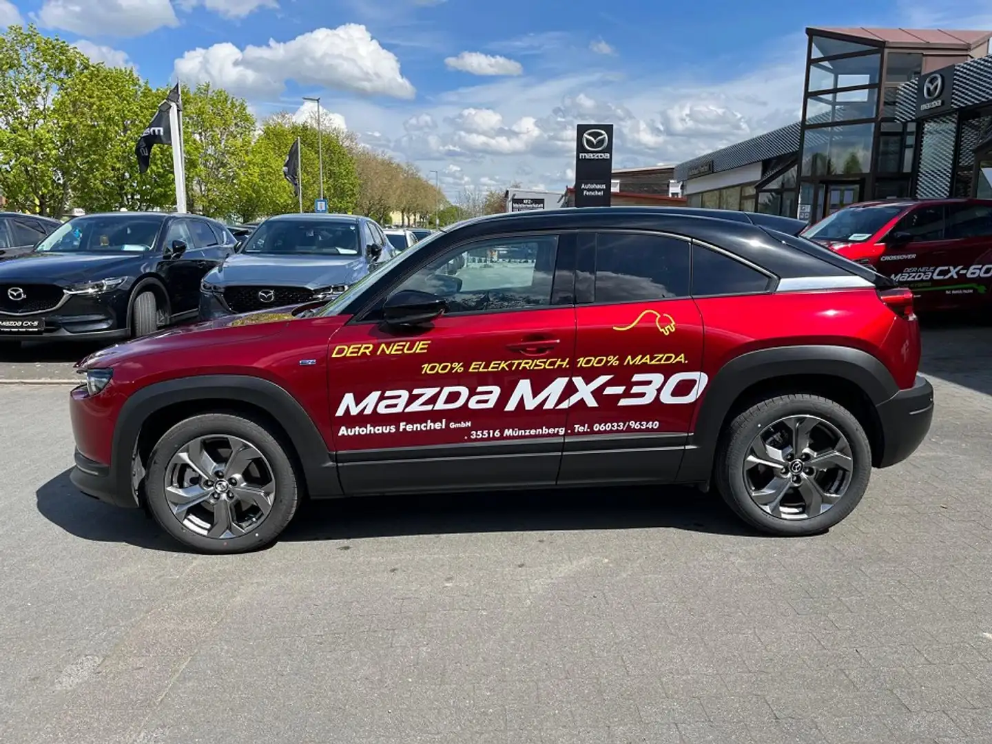 Mazda MX-30 e-SKYACTIV EV Makoto,IV+PRE-Paket,Garantie bis 08/ Red - 2