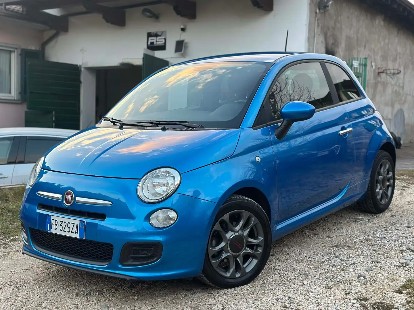 Fiat 500 S Azul - 1