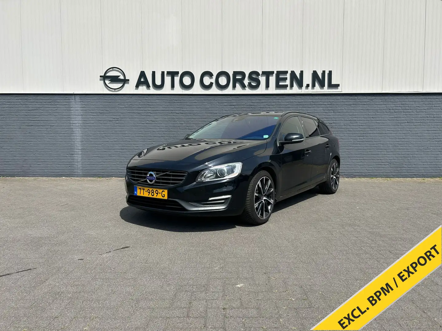 Volvo V60 2.0 D4 181PK Navi Ecc Cruise Control Pdc Xenon Kin Zwart - 1