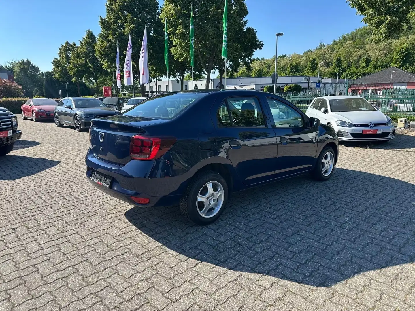 Dacia Logan 2.HAND Klima ZV+Funk Alufelgen el.FH Albastru - 2