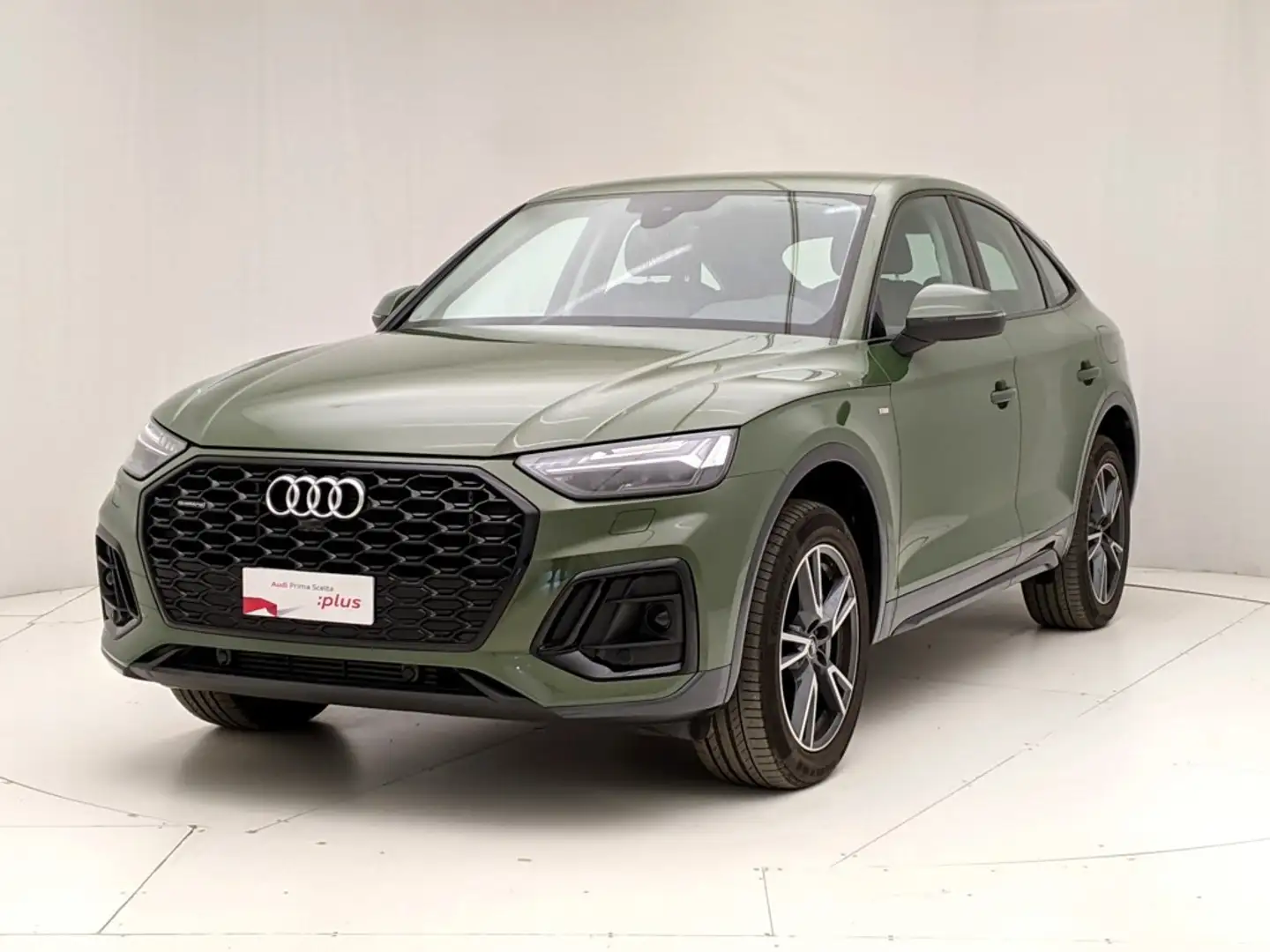 Audi Q5 SPB 55 TFSI e quattro S tronic S line plus Verde - 1