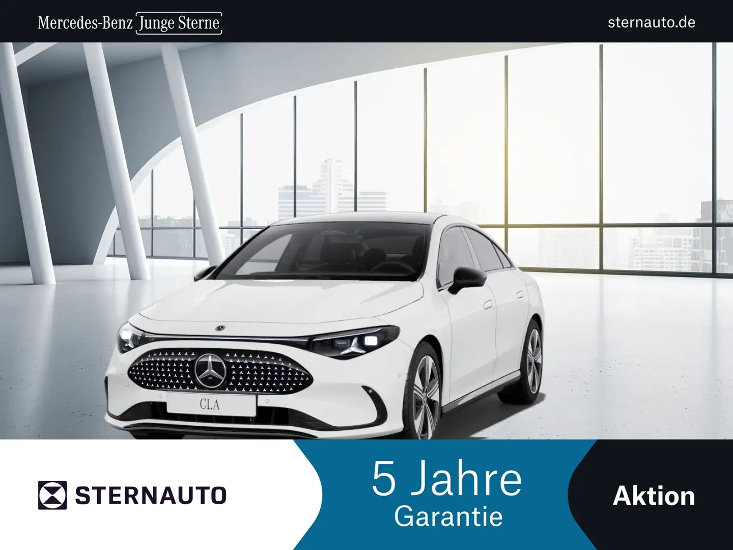 Mercedes-Benz CLA 350 CLA 350 4M elektrisch Progr PanoD Distro Multib Weiß - 1