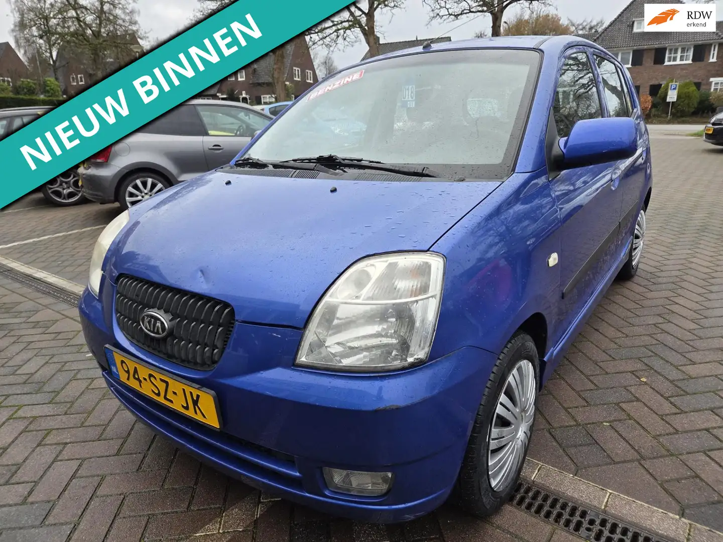 Kia Picanto 1.0 EX LEUKE AUTO RIJDT EN SCHAKELT GOED Blauw - 1
