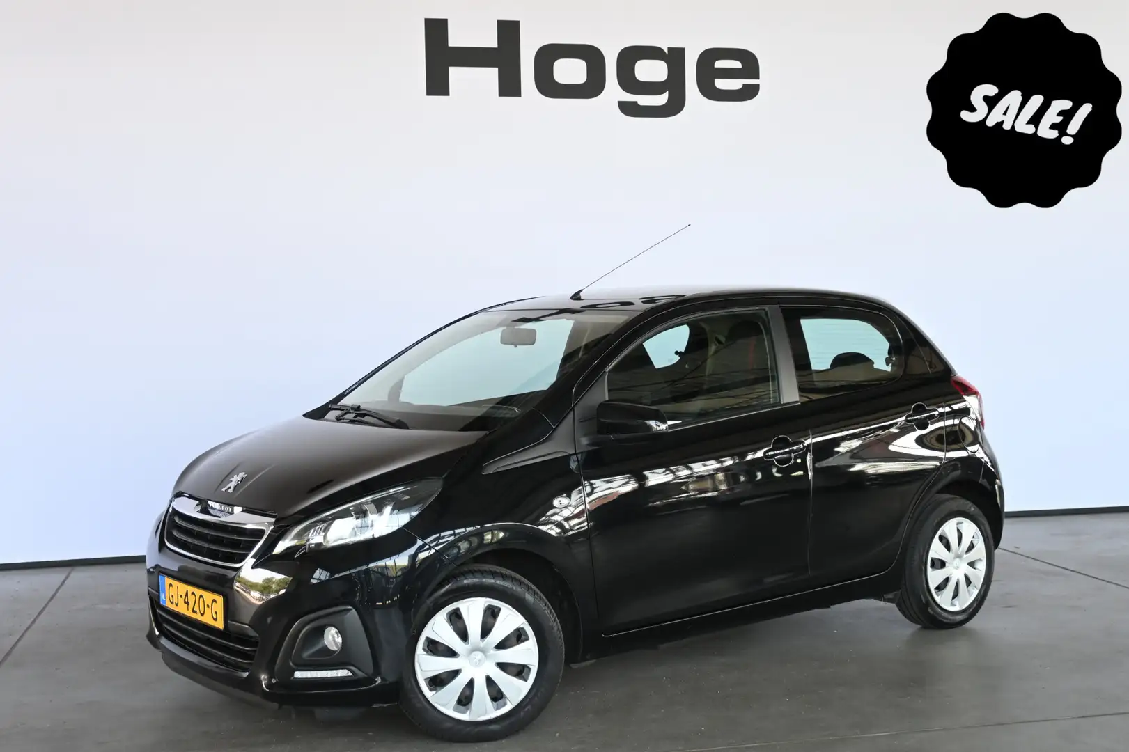 Peugeot 108 1.0 e-VTi Active Airco 5-DRS Elektrisch Pakket LED Černá - 1