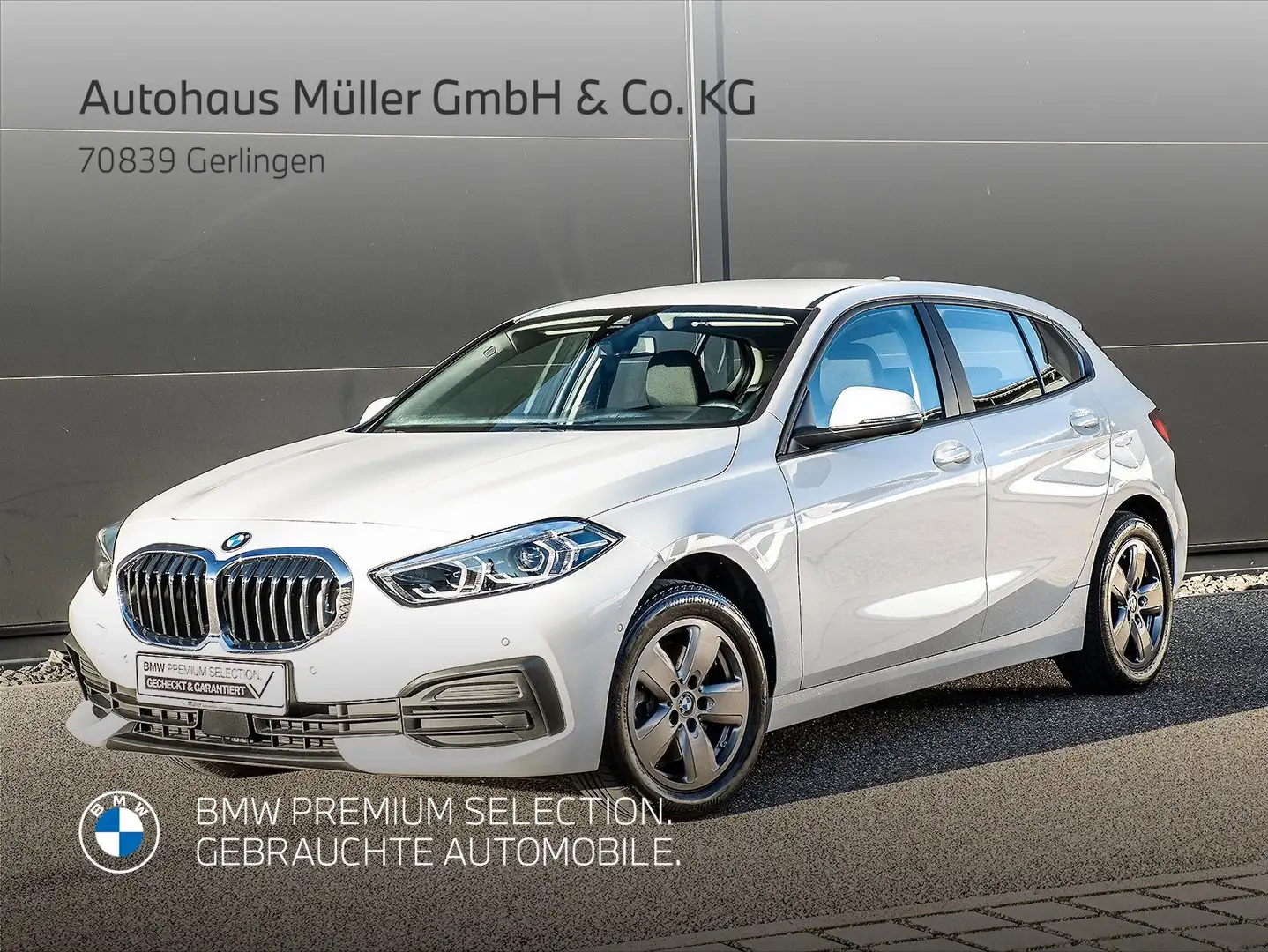 BMW 118 i 5-Türer Kamera DAB Sitzheiz LED 1VB Weiß - 1