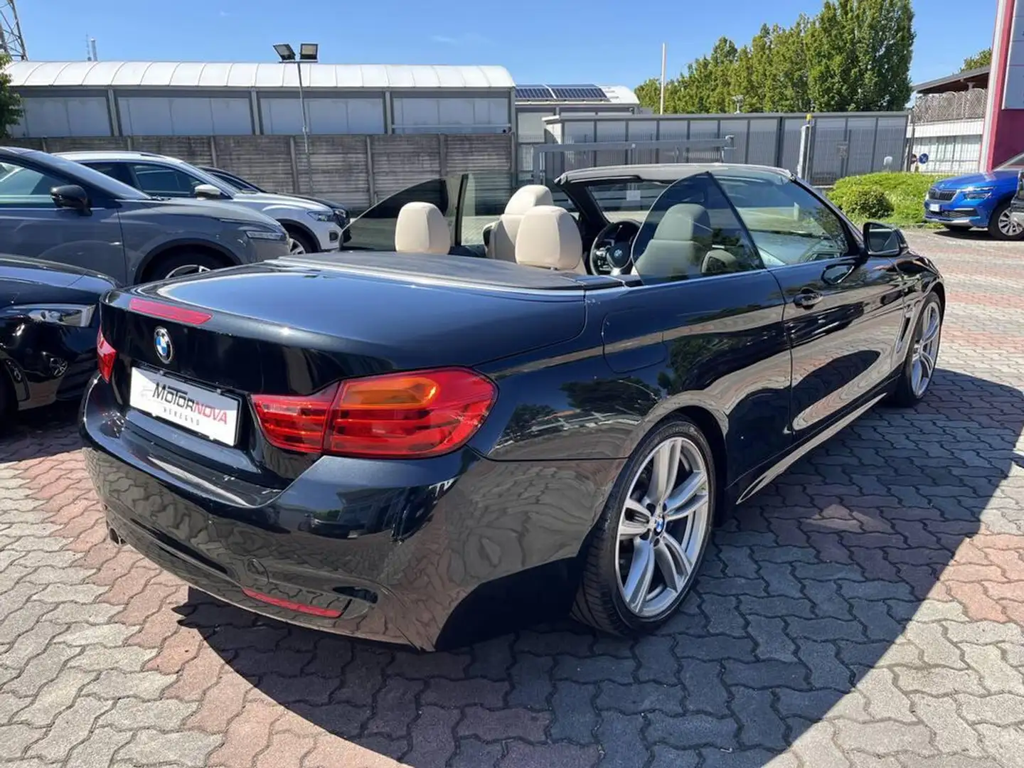 BMW 420 d Cabrio Msport 190cv auto Nero - 2
