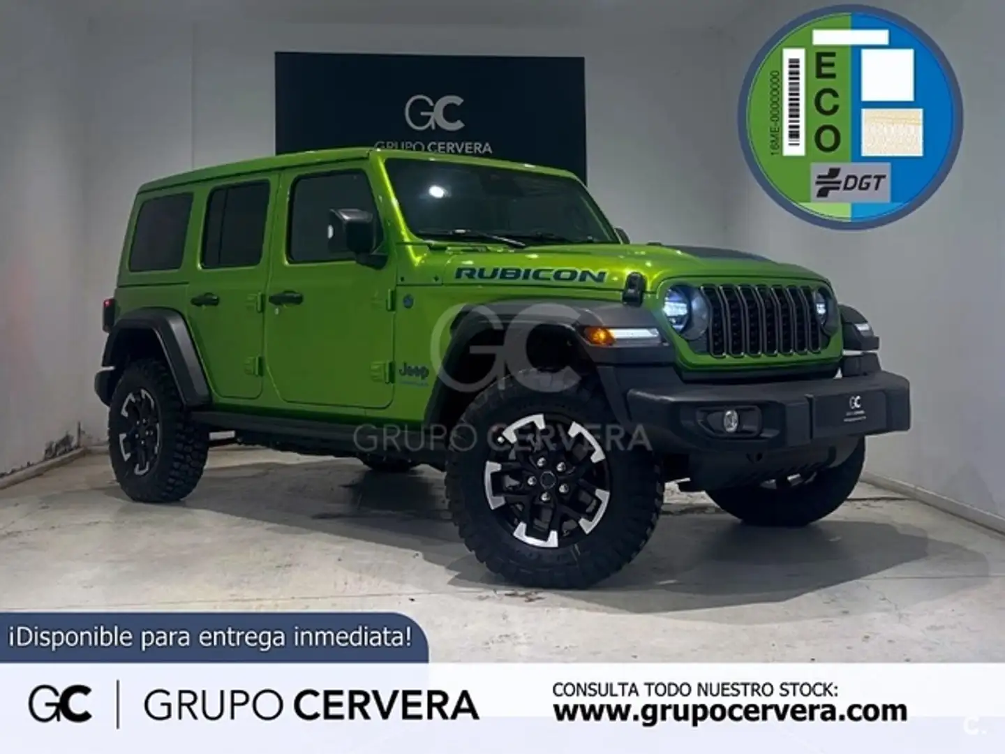 Jeep Wrangler Unlimited 2.0 4xe Rubicon 8ATX 280KW Verde - 1