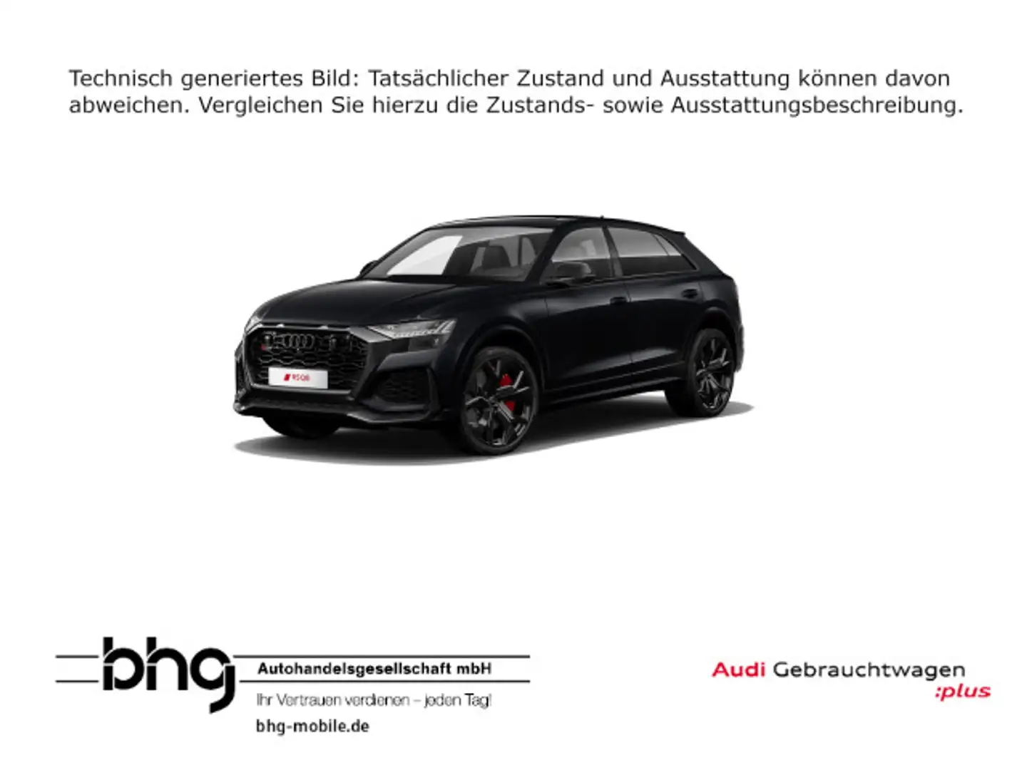 Audi RS Q8 TFSI quattro tiptronic Negro - 1