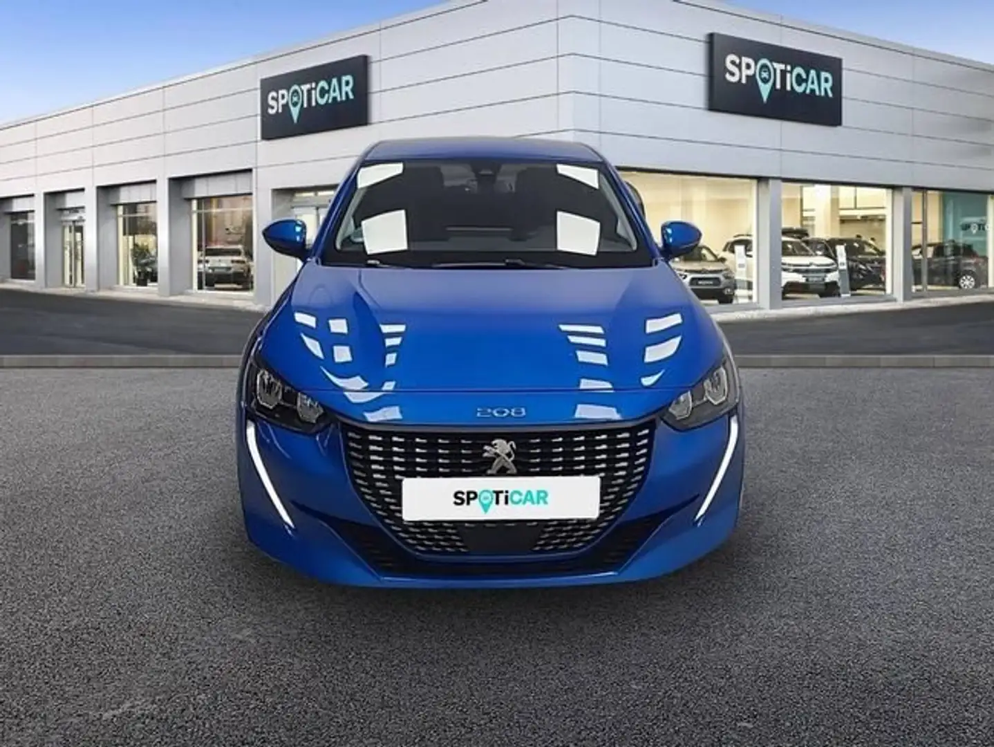 Peugeot 208 1.2 Puretech S&S Allure Pack 100 Blau - 2