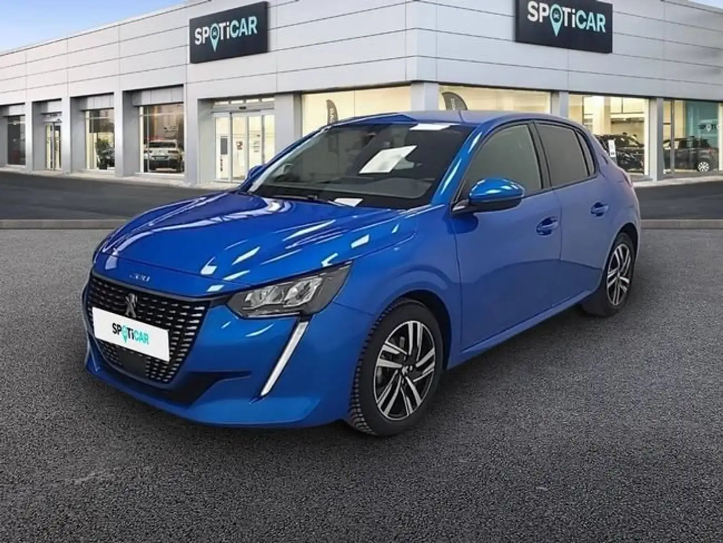 Peugeot 208 1.2 Puretech S&S Allure Pack 100 Blau - 1