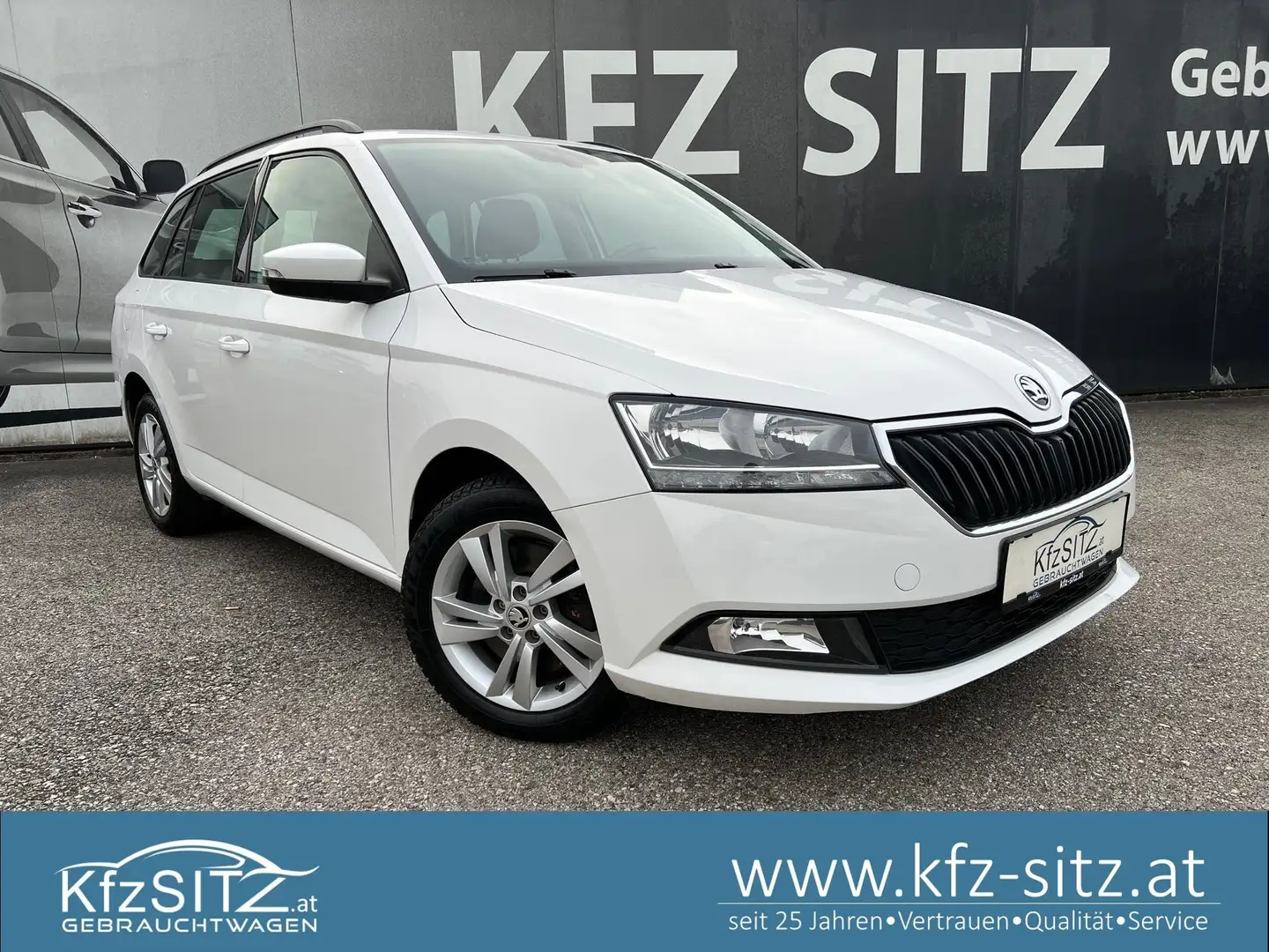 Skoda Fabia Combi Ambition 1,0 TSI Weiß - 1