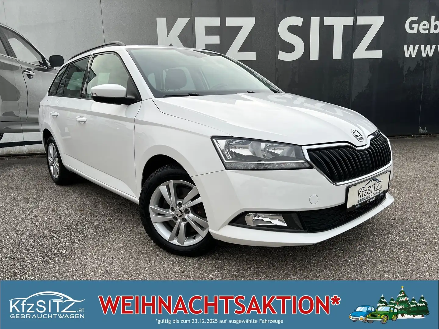 Skoda Fabia Combi Ambition 1,0 TSI Weiß - 1